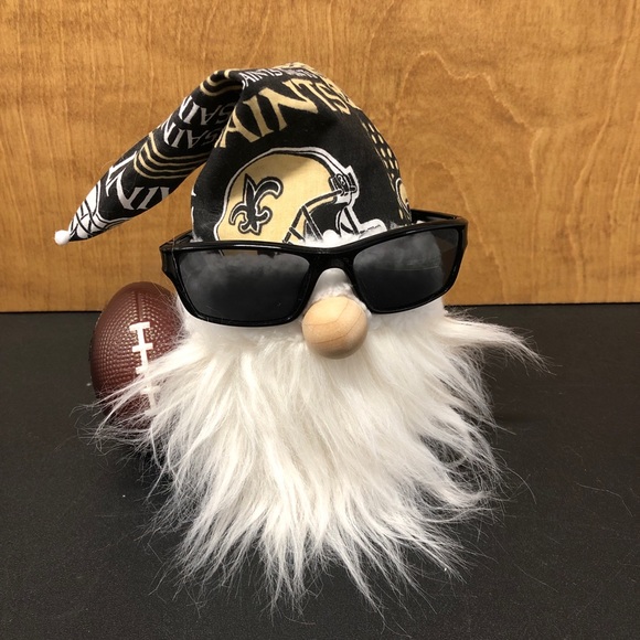 Saints Gnome NFL Tan Football Sports Fan New Orleans Ball Sunglasses - Picture 7 of 8